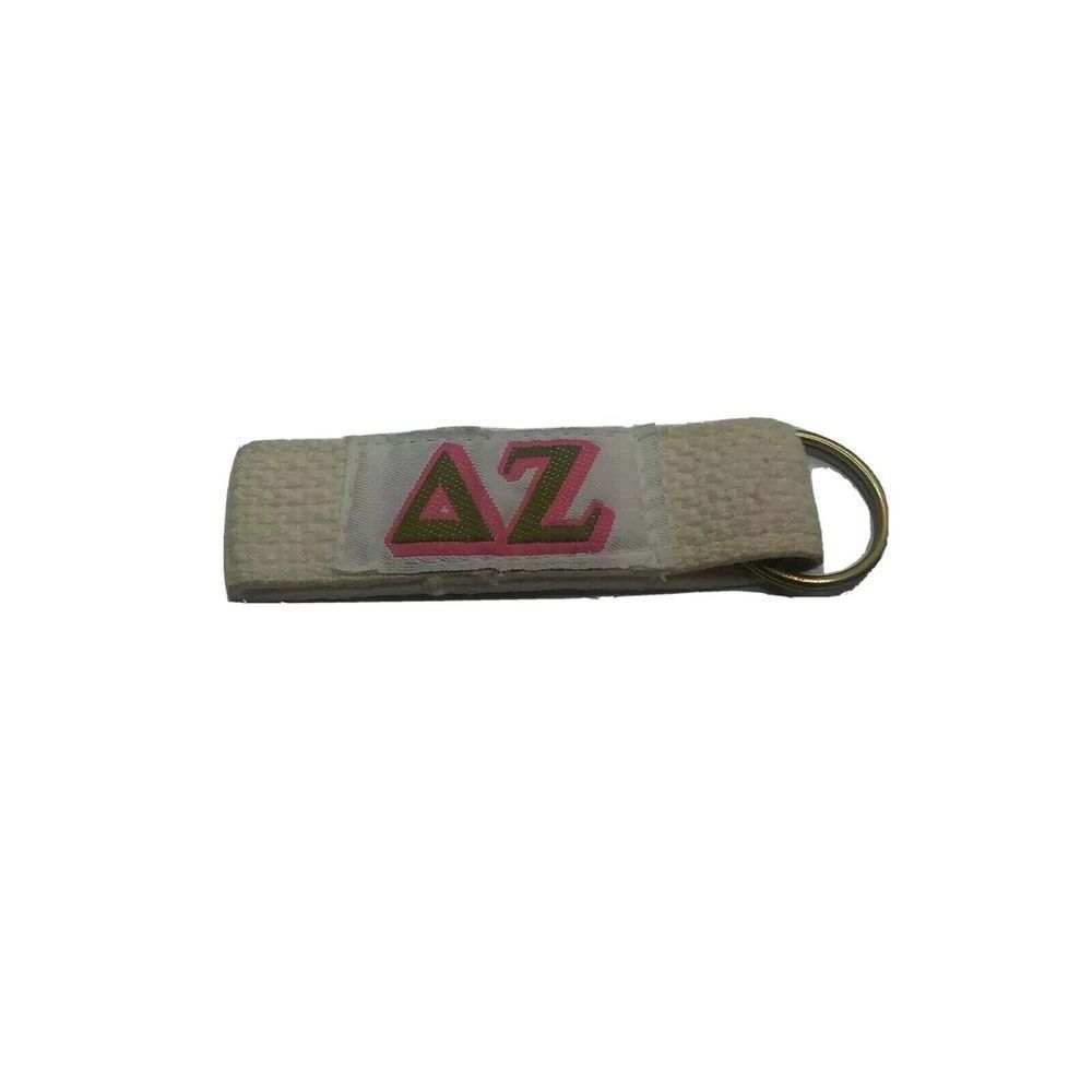 Vintage Delta Zeta Keychain 1988